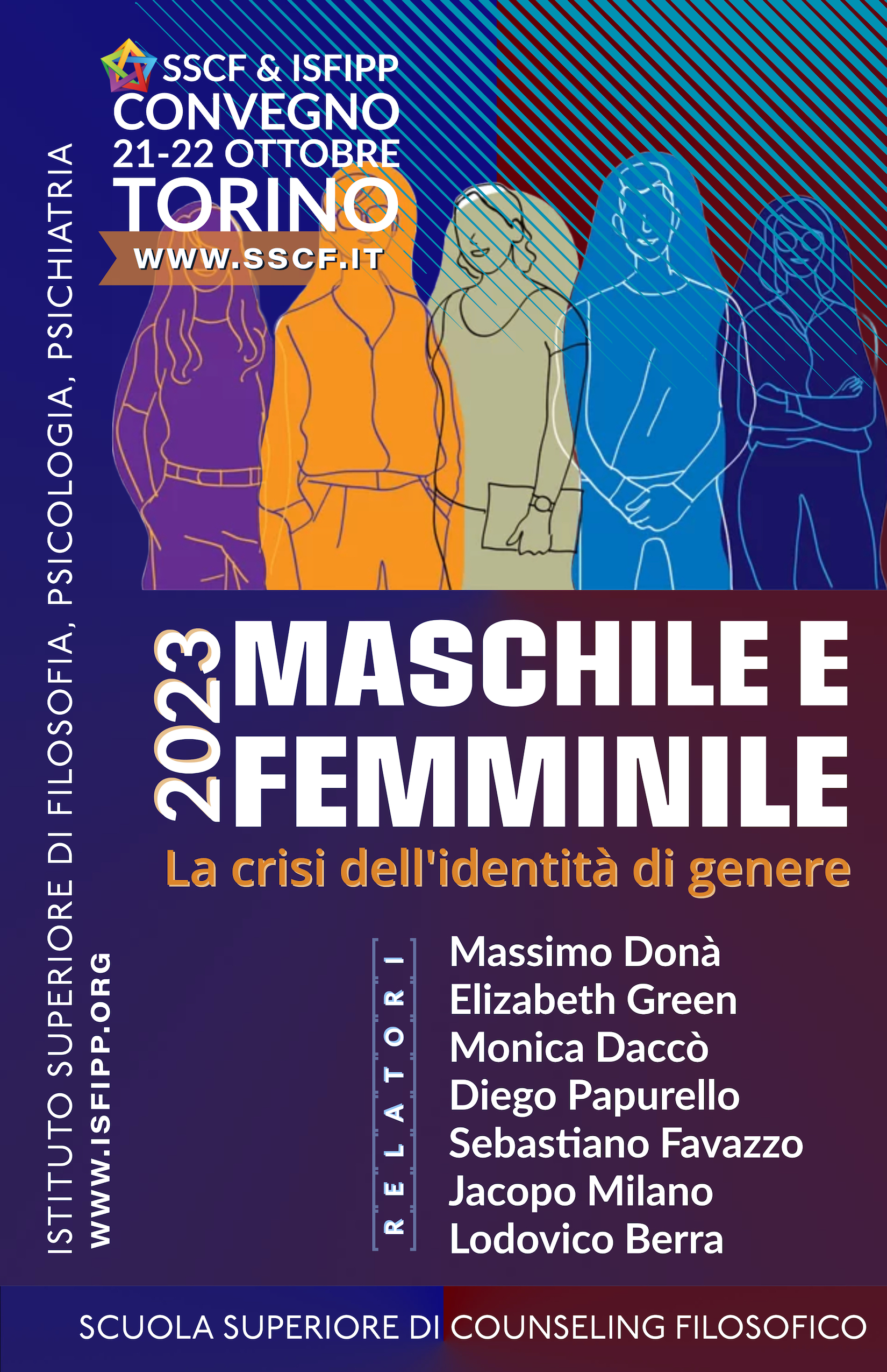 Convegno annuale SSCF-ISFIPP Maschile e femminile: la crisi dell'identità di genere