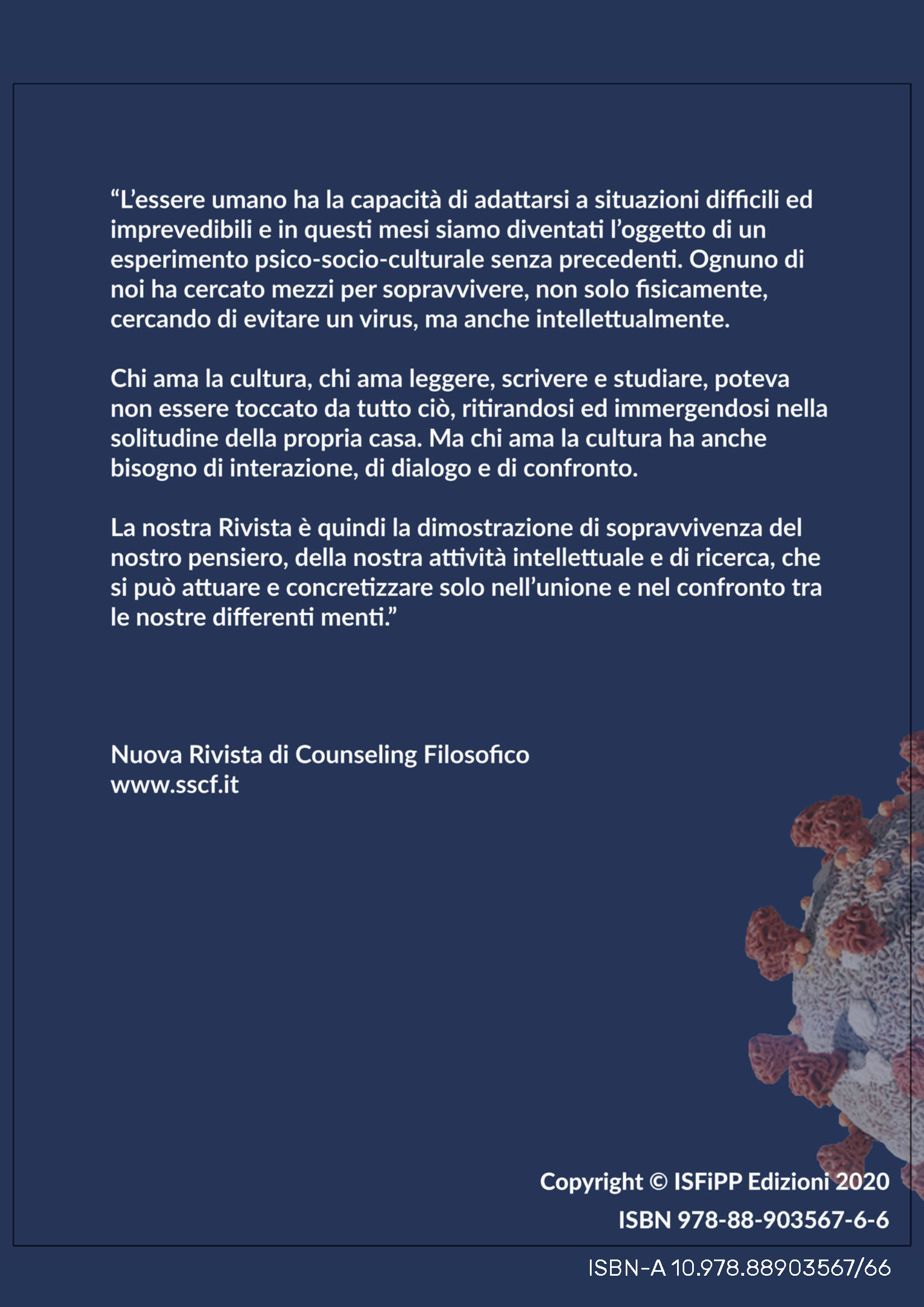 Rivista Italiana di Counseling Filosofico 2020