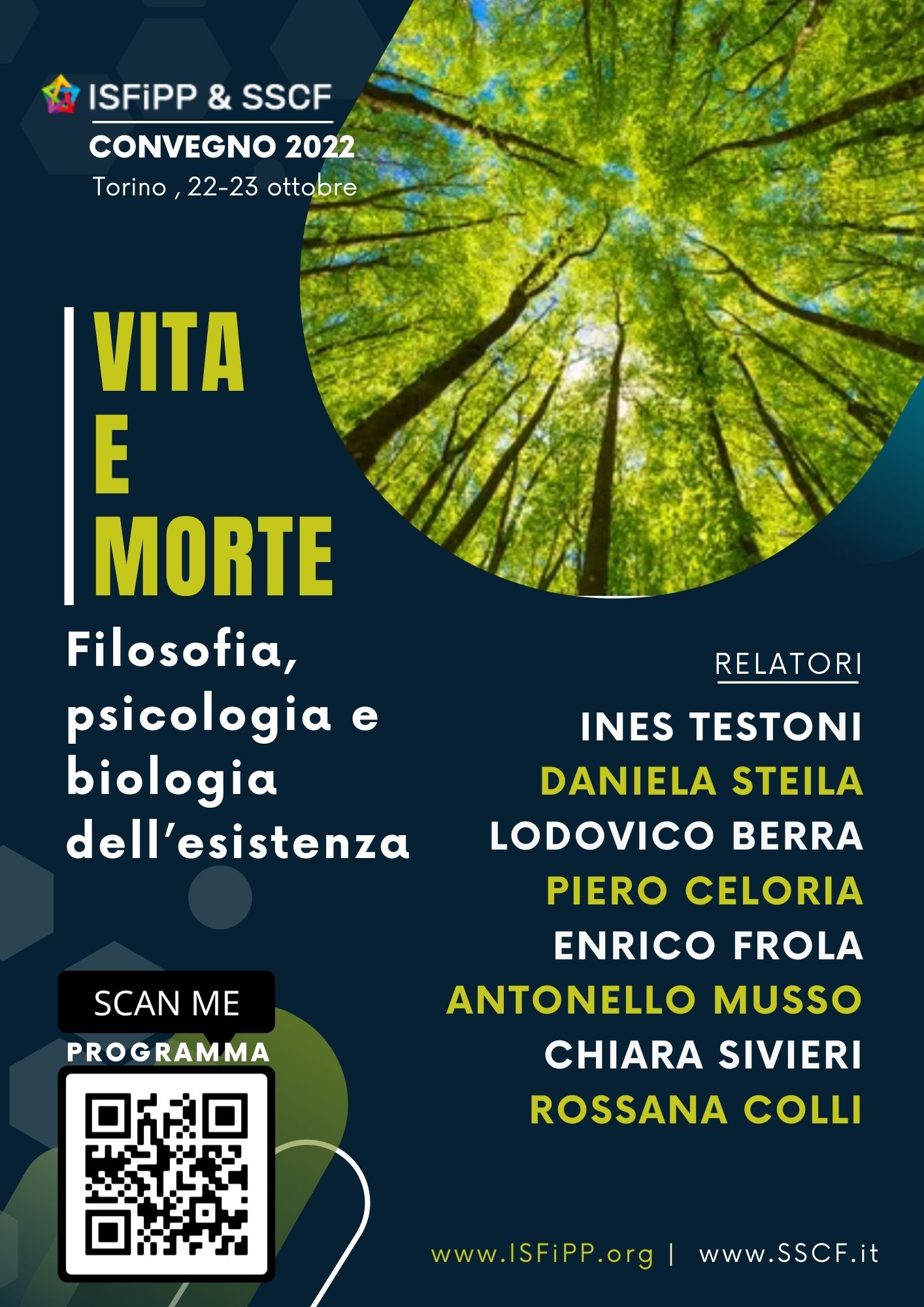 Vita e morte. Filosofia, psicologia e biologia dell’esistenza, Torino, 22-23 ottobre 2022