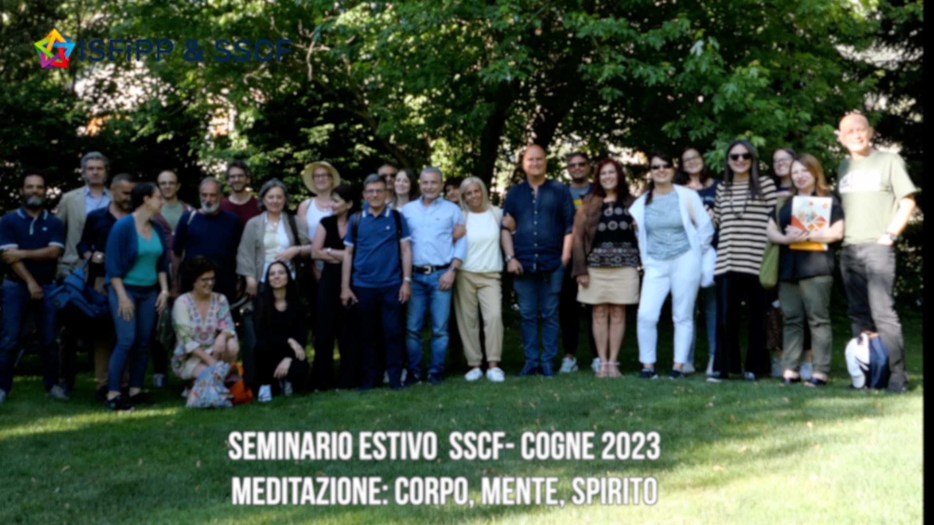  Seminario estivo SSCF & ISFiPP 2023 Meditaziome: Corpo, Mente, Spirito